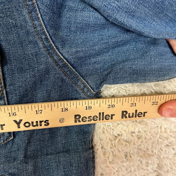 Wrangler Retro Alabama Crimson Tide Trucker Western Denim Jacket Womens Medium - Picture 5 of 9